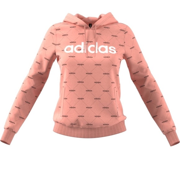Adidas Linear Graphic Hoodie Pullover - Picture 1 of 16